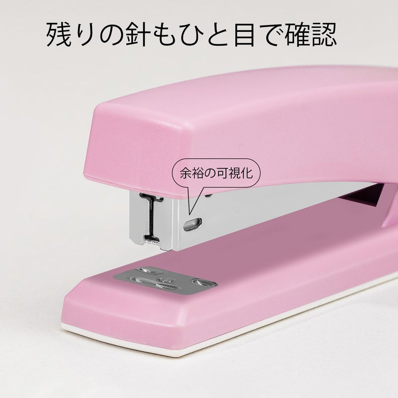 Deli Stapler, Desktop Stapler, Office Stapler, 25 Sheet Capacity, Includes 1000 Staples and Staple Remover, Pink - Image 3